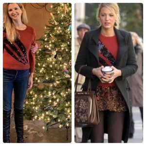 Marc Jacob’s Quad black sweater S ASO Gossip Girl Serena Van Der Woodsen